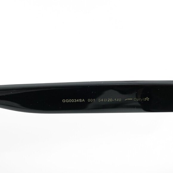 Gucci GG0034 Unisex Sunglasses Black Gray OS - Picture 8 of 15